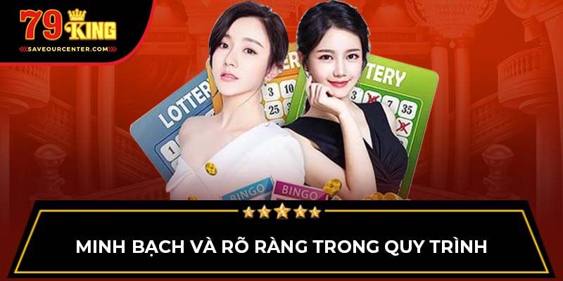 Minh bạch và rõ ràng trong quy trình